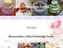 Tablet Screenshot of elbaundurraga.cl